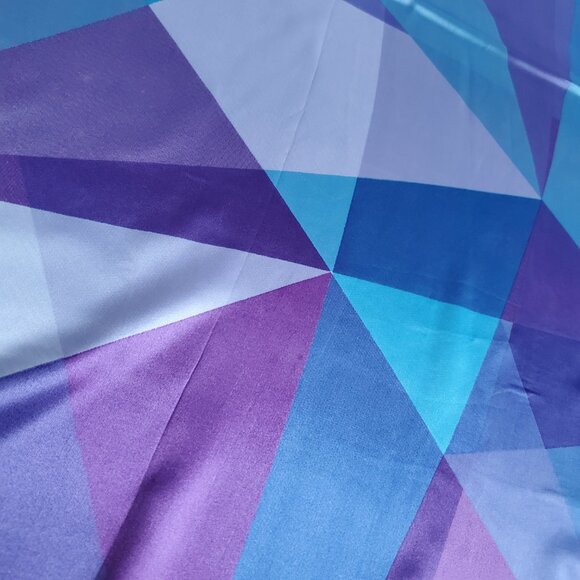 DEVA CURL Fabric Wrap for Hair Treatment Satiny Look & Feel Soft Smooth Pastel - Picture 3 of 7